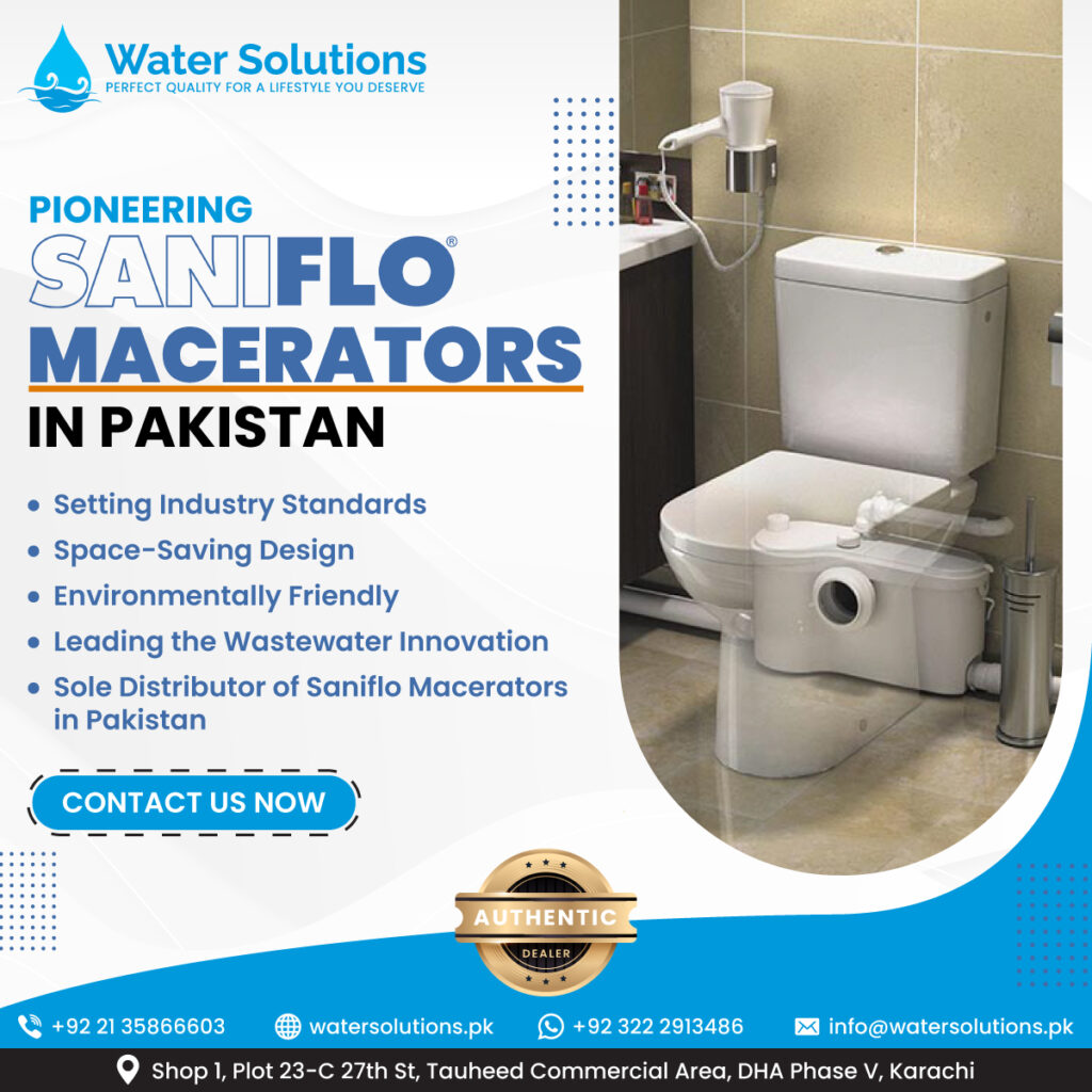 Saniflo Macerators in Pakistan